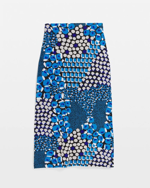 Travelers Mixed Dots Midi Skirt - image 5